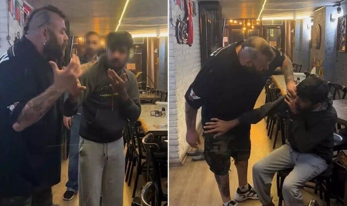 Türkiyəli aktyor işçisini döydü - Foto