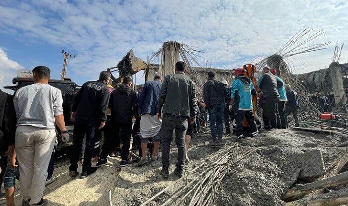Türkiyədə tikinti sahəsində uçqun: ölənlər var