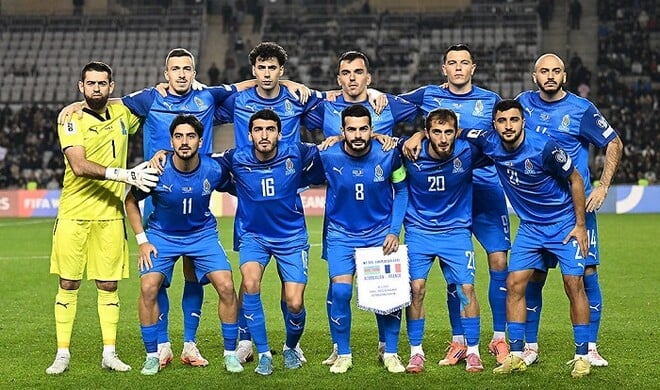 Azərbaycan millisi Fransaya məğlub oldu