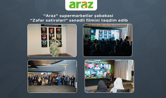 “Araz” “Zəfər xatirələri” sənədli filmini təqdim edib