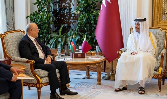 Azərbaycan-Qətər Birgə Biznes Şurasının ilk iclası keçirildi - Video