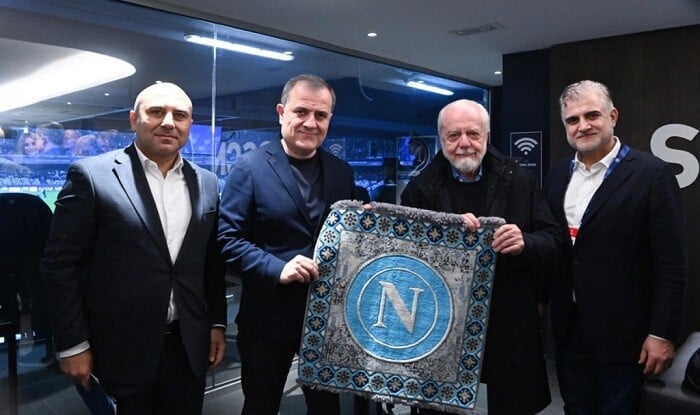 Bayramov "Qarabağ" matçını stadiondan izlədi