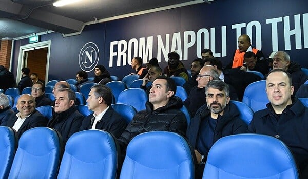 Bayramov "Qarabağ"ın oyununu stadiondan izlədi - Foto