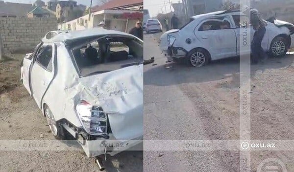 Abşeronda ağır qəza: ölən var