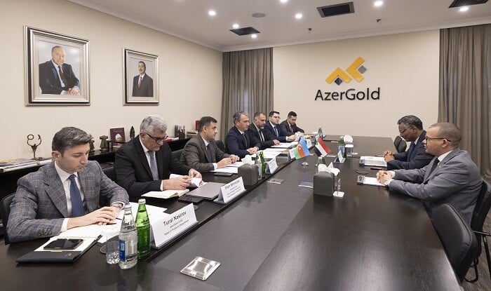 “AzerGold”da Sudan səfiri ilə görüş keçirildi