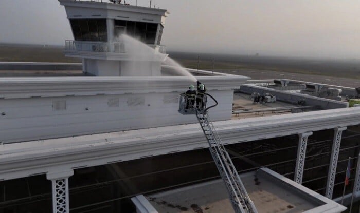FHN Qəbələ aeroportunda təlim keçirdi - Foto
