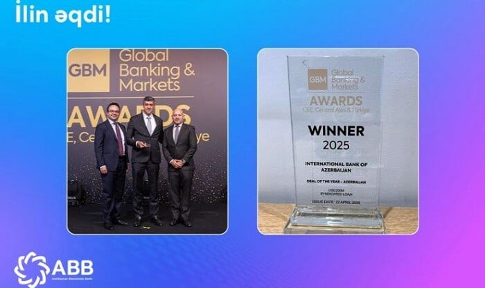 ABB "İlin əqdi" mükafatını qazandı!