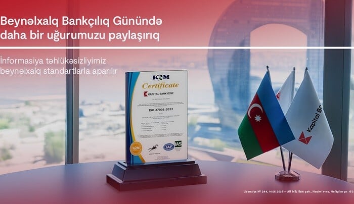 Kapital Bankdan Beynəlxalq Bankçılıq Günündə daha bir uğur