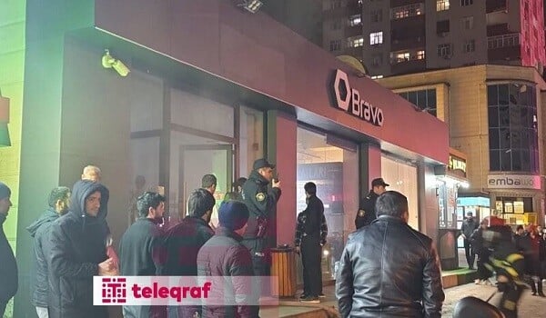 "Bravo"da yanğın baş verdi - Foto