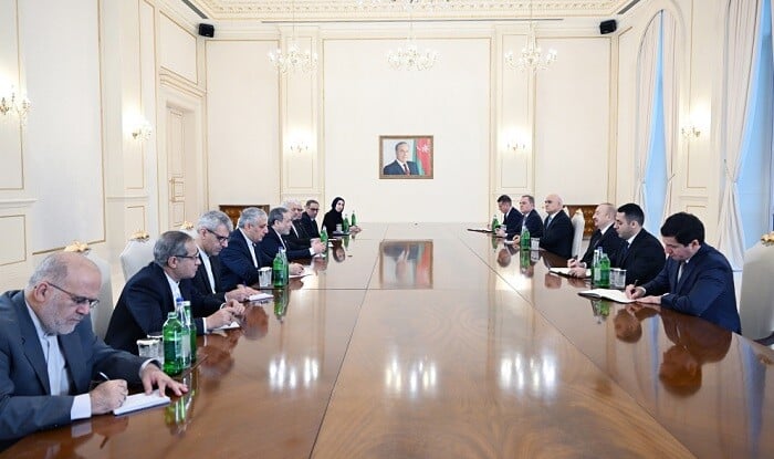 Ильхам Алиев принял Аббаса Арагчи - Фото
