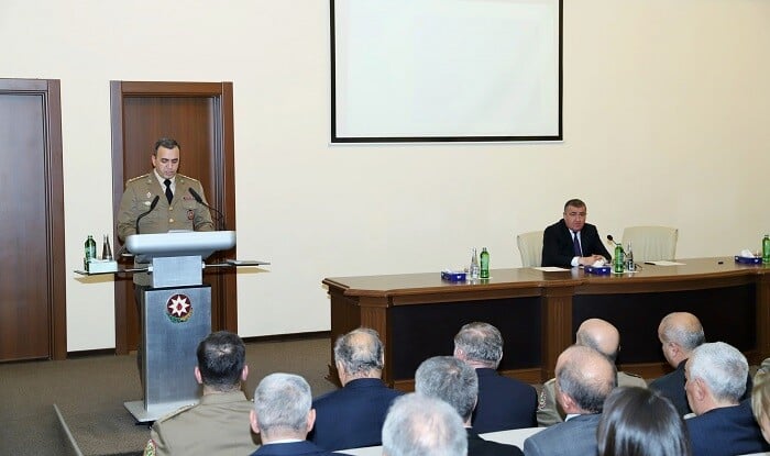 Rəhbər şəxslər Xətai İH-də: müşavirə keçirildi - Foto