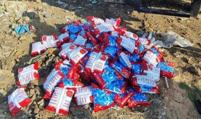 İrandan Azərbaycana idxal edilən konfet məhv edildi - Foto