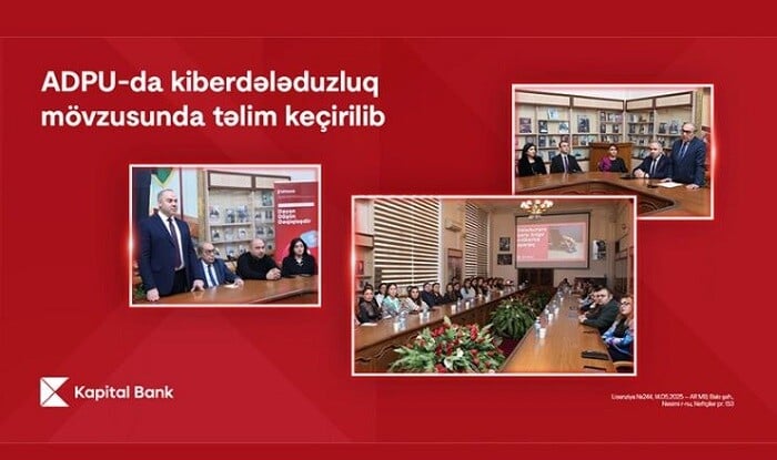 "Kapital Bank"ın bu mövzuda təlimləri davam edir