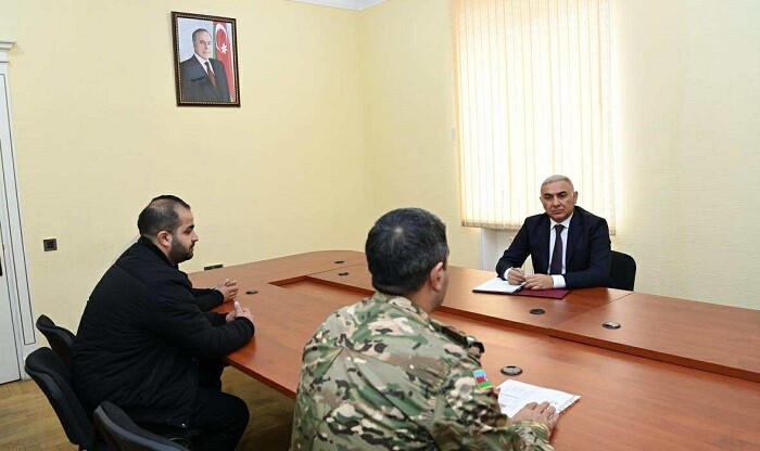 Vüqar Əhmədov Qobustanda vətəndaşlarla görüşdü