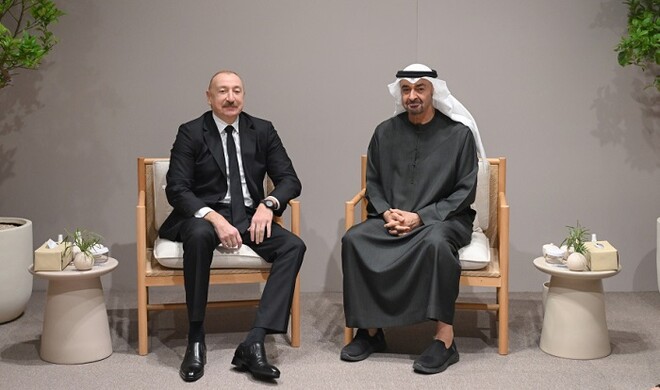 İlham Əliyev BƏƏ-də - Foto