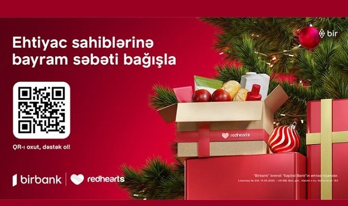 Qırmızı Ürəklər Fondu "Bayram Səbəti" xeyriyyə aksiyasına start verir