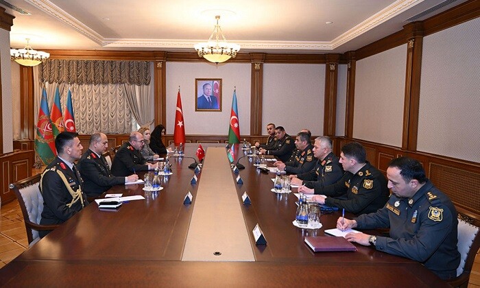 Zakir Həsənov türkiyəli generalla görüşdü - Video