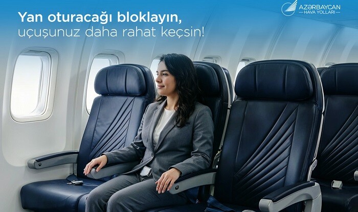 AZAL-ın sərnişinləri yan oturacağı əvvəlcədən bloklaya biləcək