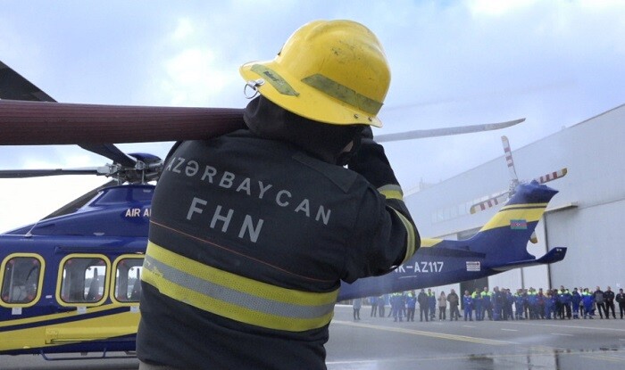 FHN yanğın təhlükəsizliyi mövzusunda tədbir keçirdi - Video