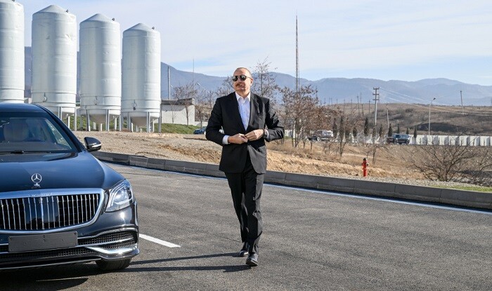 Prezident Xocalıda açılış etdi - Foto