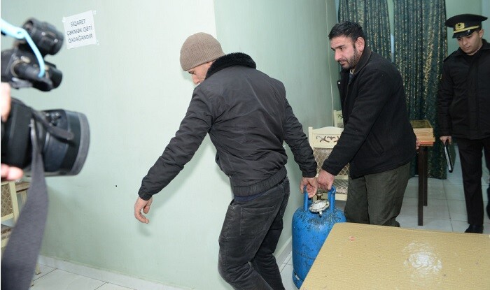 Qaz balonlarından istifadə ilə əlaqədar monitorinq... - Foto