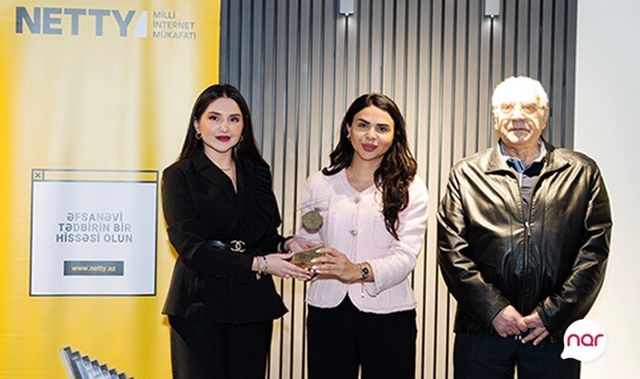 “Nar” və “Netty” ilin ən yaxşı təşəbbüsləri mükafatlandırdı