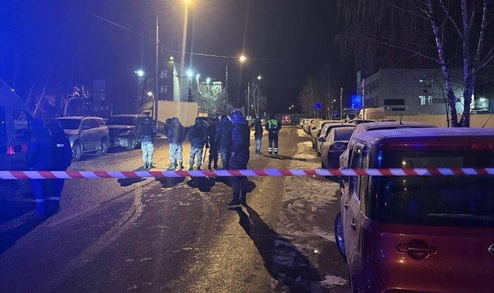 Moskvada polis maşını partladıldı: ölənlər var - Video