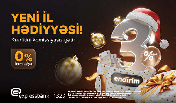 İlin son endirimli kredit təklifi!