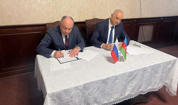 Azərbaycan və Rusiya rəsmiləri bu kənddə görüşdü - Foto