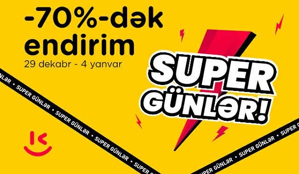 “Kontakt”da ilin son və ən böyük endirimləri başladı