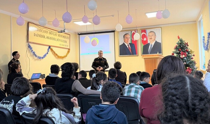 FHN xüsusi təhsil məktəbində maarifləndirmə tədbiri keçirdi