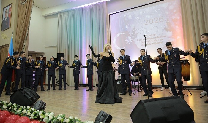 Hərbi Liseydə bayram konserti təşkil olundu - Foto
