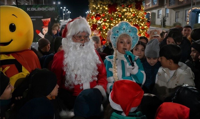 Kəlbəcərdə 32 il sonra ilk dəfə Yeni il bayramı - Foto