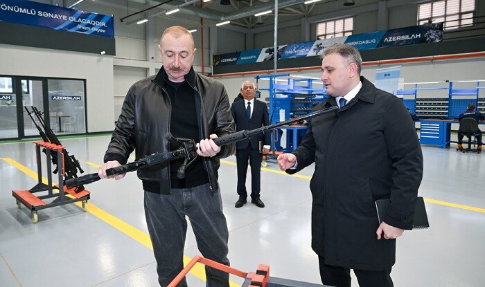 Prezident Tərtərdə açılışda iştirak etdi - Foto