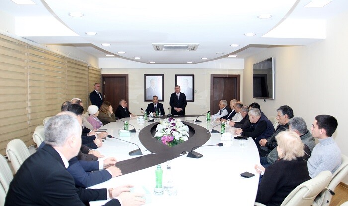 Xətai İH-də şəhid ailələri ilə görüş keçirildi - Foto