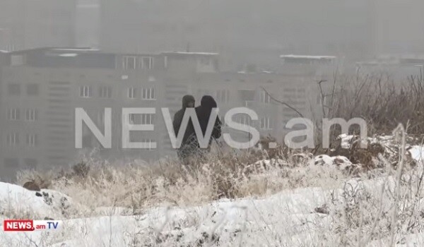 Bu da Paşinyanı qoruyan snayperlər - Video