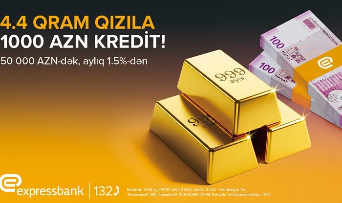 Rəsmi iş yeri olmadan 50 000 AZN-dək kredit