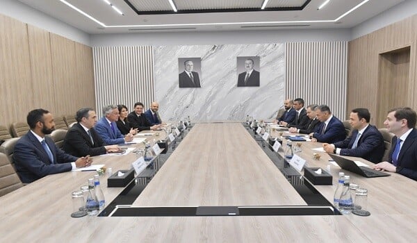 Con Hantsman Mərkəzi Bankın sədri ilə görüşdü