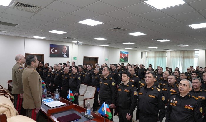 Dövlət Yanğından Mühafizə Xidmətində müşavirə... - Video