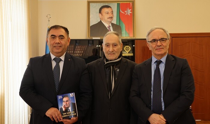 "Veysəloğlu"dan qocaman jurnalistə dəstək - Foto