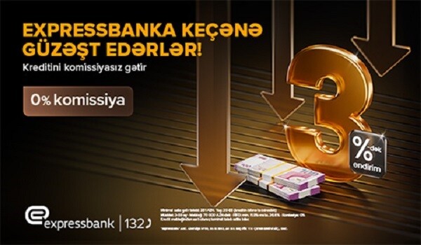 Endirimli nağd pul krediti – Expressbankda