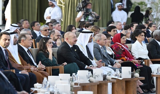 Aliyev attends award ceremony in Abu Dhabi -