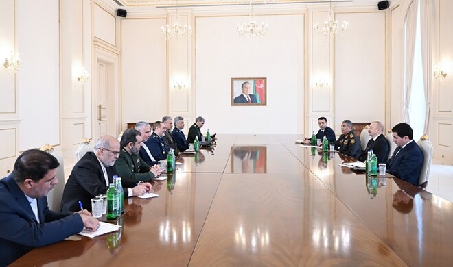 Ильхам Алиев принял министра обороны Ирана