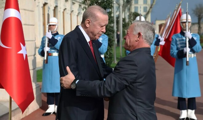 Erdogan meets Jordan’s King Abdullah II in Ankara