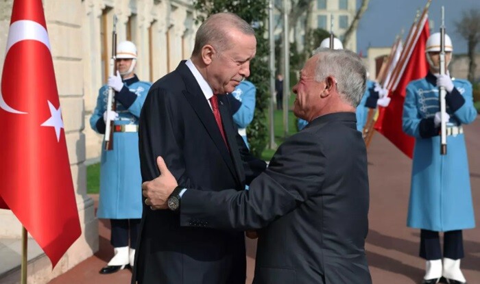 Ərdoğan İordaniya Kralı ilə görüşdü