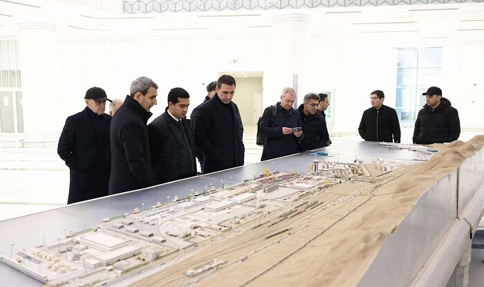 ADY sədri Türkmənbaşı Beynəlxalq Dəniz Limanında olub