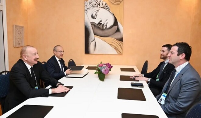 President Ilham Aliyev met with Jared Cohen in Munich