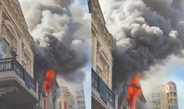 Bakıda yanğın olan bina dövlət tərəfindən qorunur? – Rəsmi