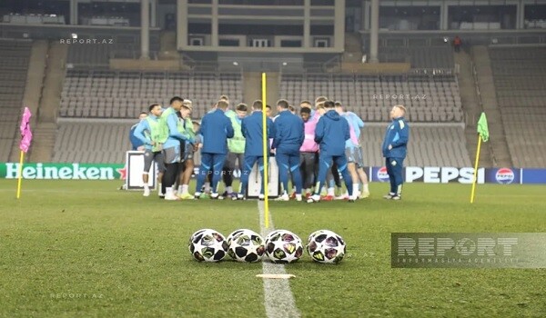 "Nyukasl" Bakıda son məşqinə çıxdı