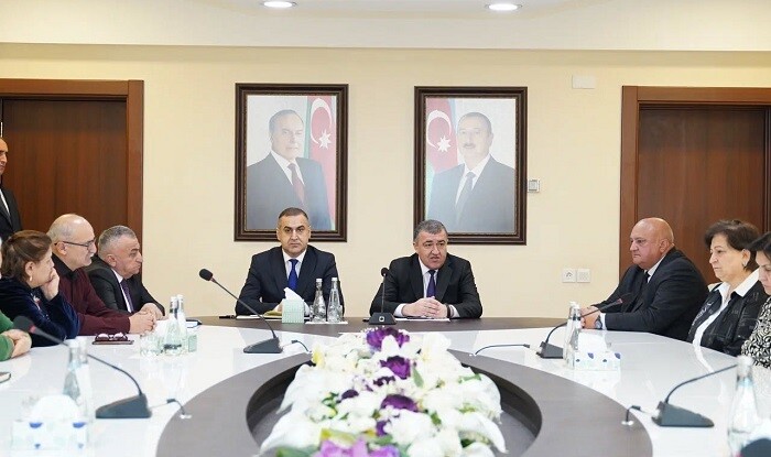 Xətai İH-də şəhid ailələri ilə görüş keçirildi - Foto